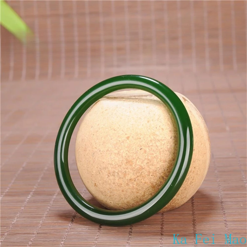 Ethnic Fashion Design - Natural Hetian Jasper White Jade Thin