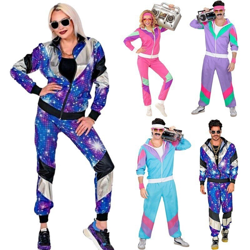 Ethnic Fashion Brands - Halloween Costume 80s Long Pants Set