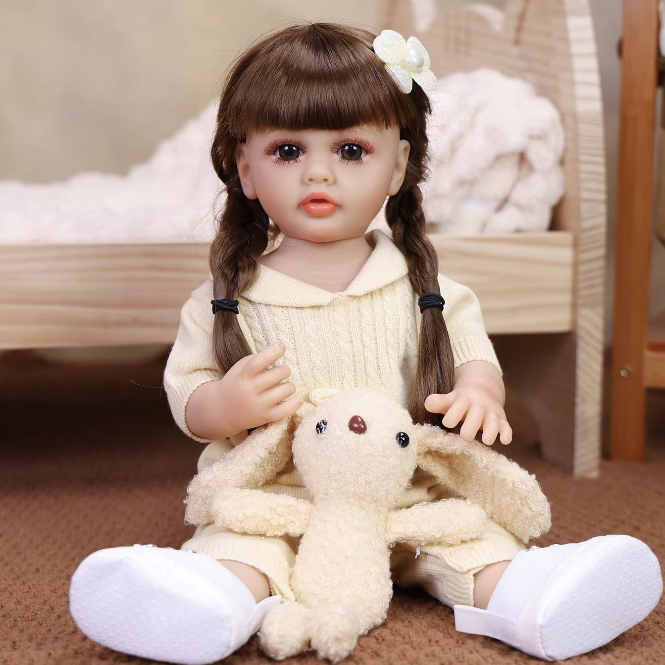 Ethnic Fashion Model - KEIUMI 43CM Reborn Bebe Doll Soft
