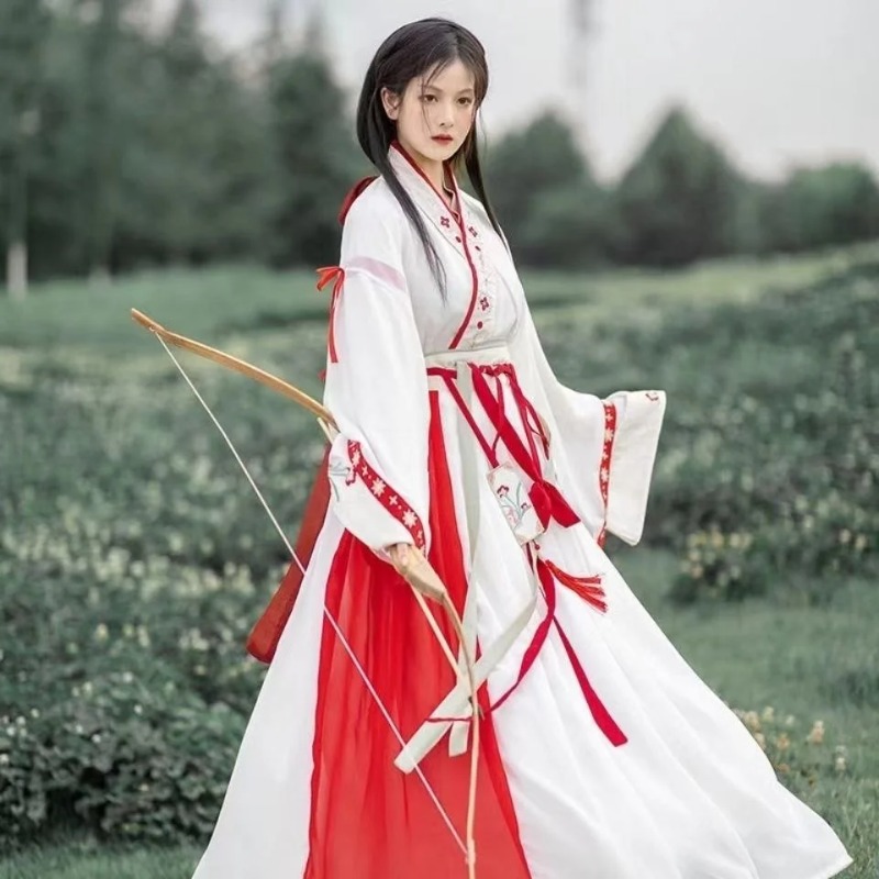 Hanbok Modern Set - Modern Hanfu Women Chinese Traditional Dress