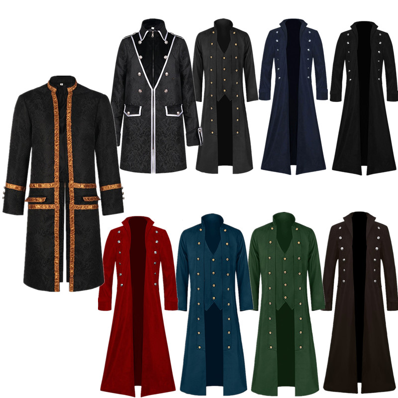 Ethnic Clothing & Online Fashion Store Khaadi Pk - Medieval Steam Punk Vintage Jacket Gothic