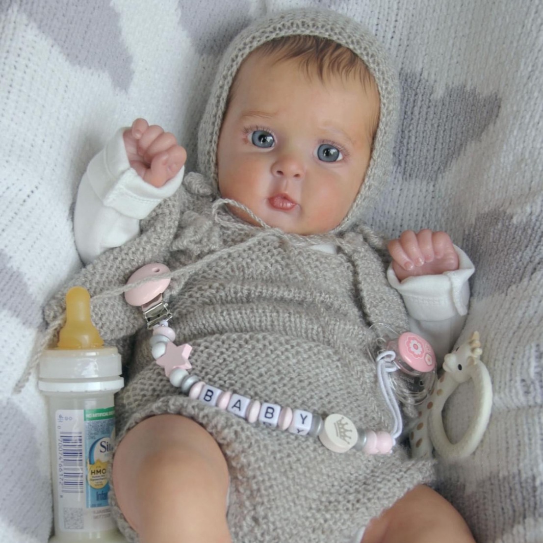 Ethnic Fashion Model - Reborn Doll Silicone Cloth Body Newborn