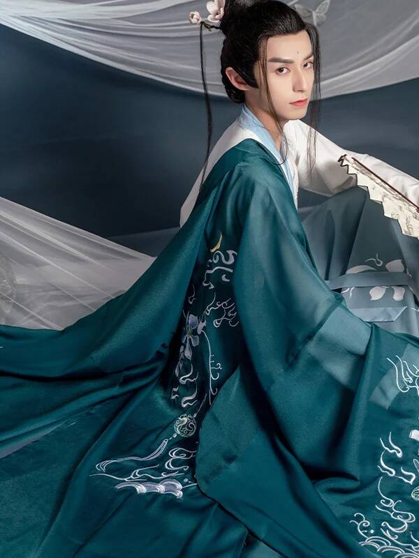 Chinese New Modern Hanfu Man T - Hanbok Modern Set review and price