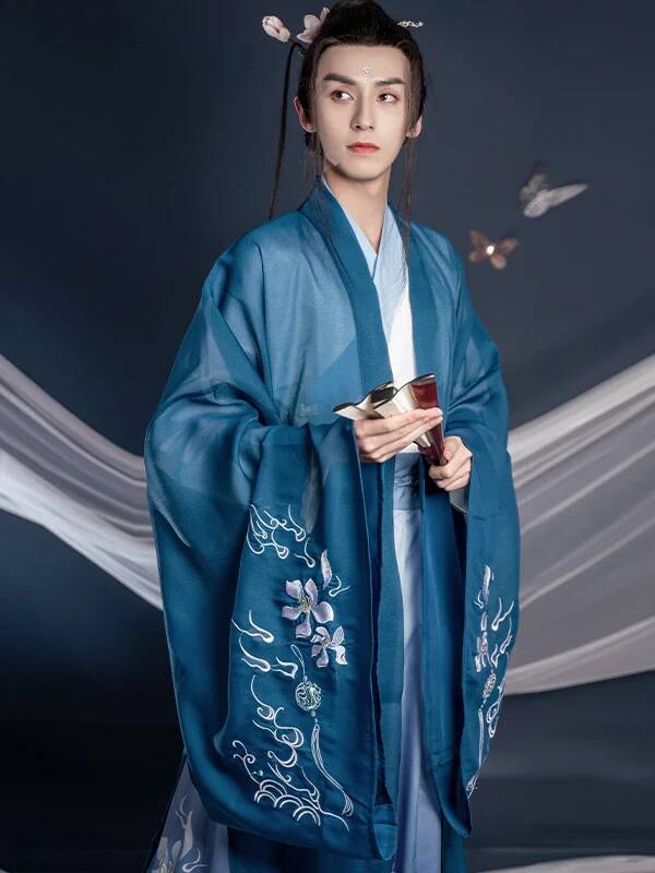 Chinese New Modern Hanfu Man T - Hanbok Modern Set review and price