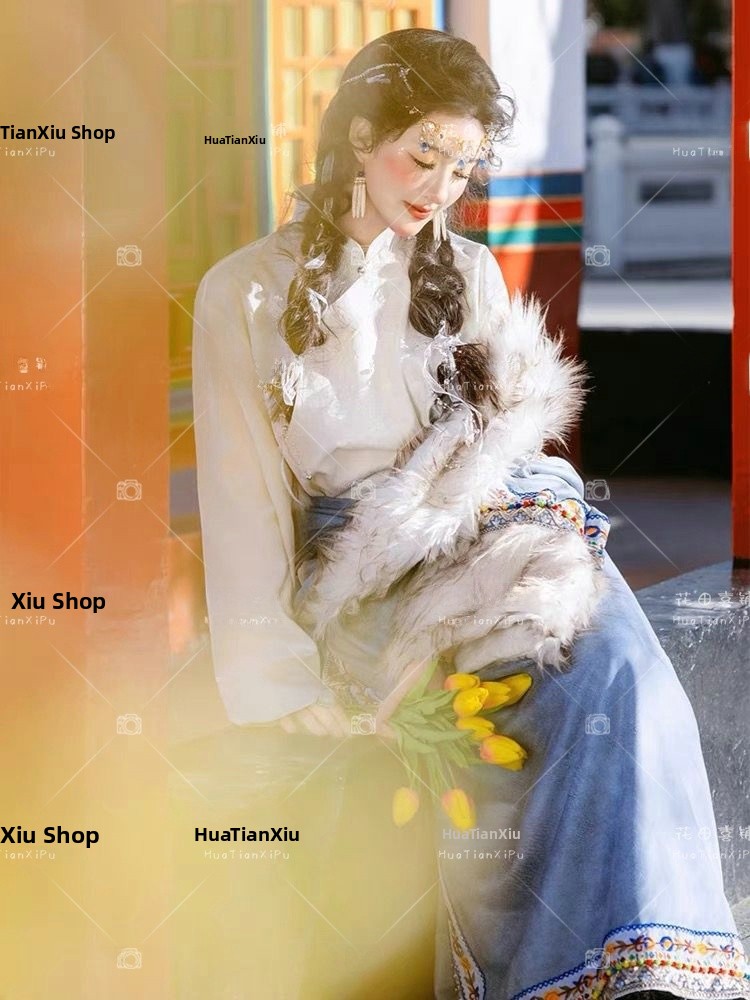 Tibetan Ethnic Women's  Robe F - Ethnic Clothing & Online Fashion Store Khaadi Pk review and price