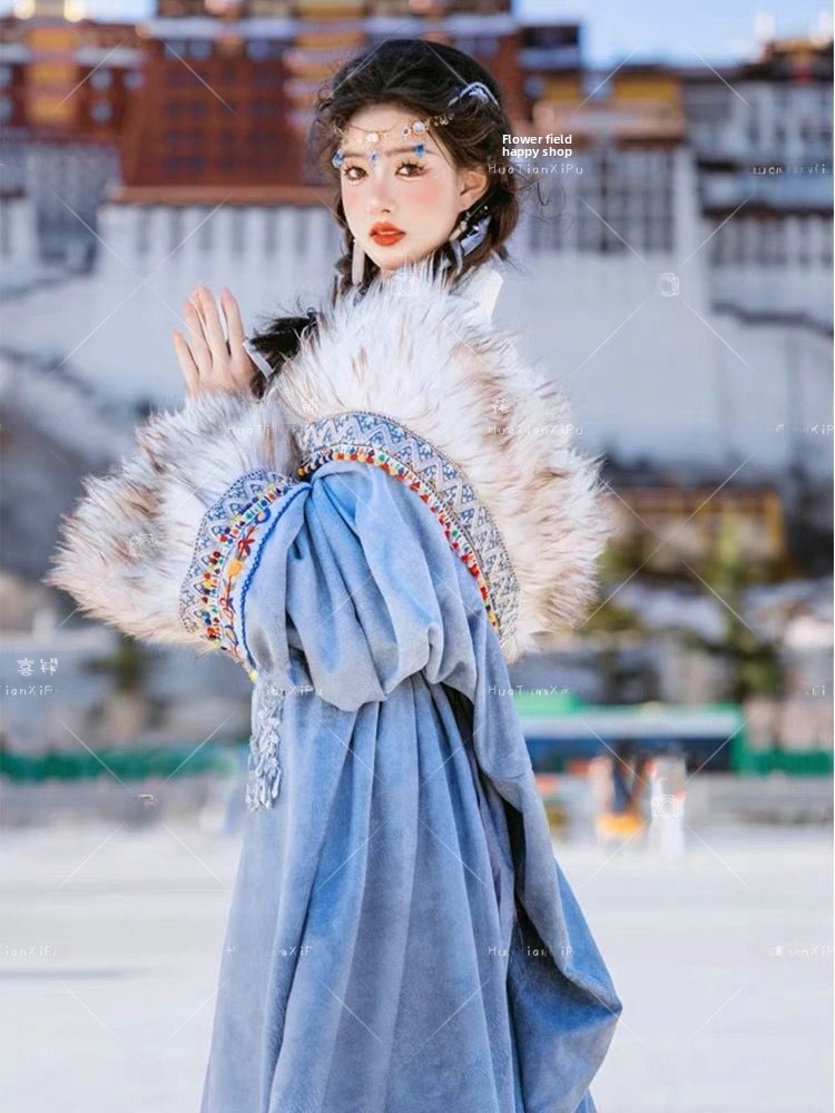Tibetan Ethnic Women's  Robe F - Ethnic Clothing & Online Fashion Store Khaadi Pk review and price