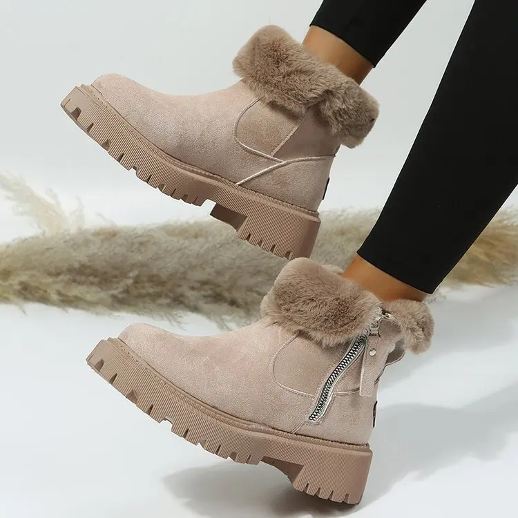 Women's Winter Snow Boots Warm - Ethnic Fabric review and price