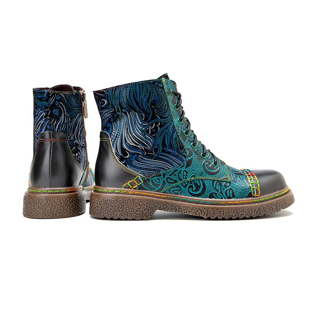 Socofy Raffan winter Ankle Lad - Ethnic Fabric review and price