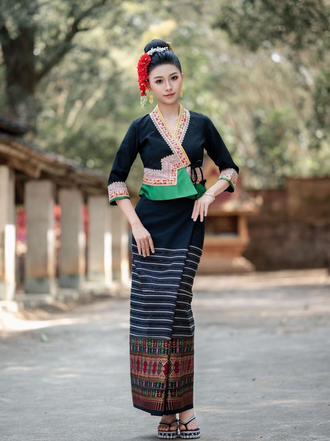 2pcs Thailand Myanmar women Da - Ethnic Clothing & Online Fashion Store Khaadi Pk review and price