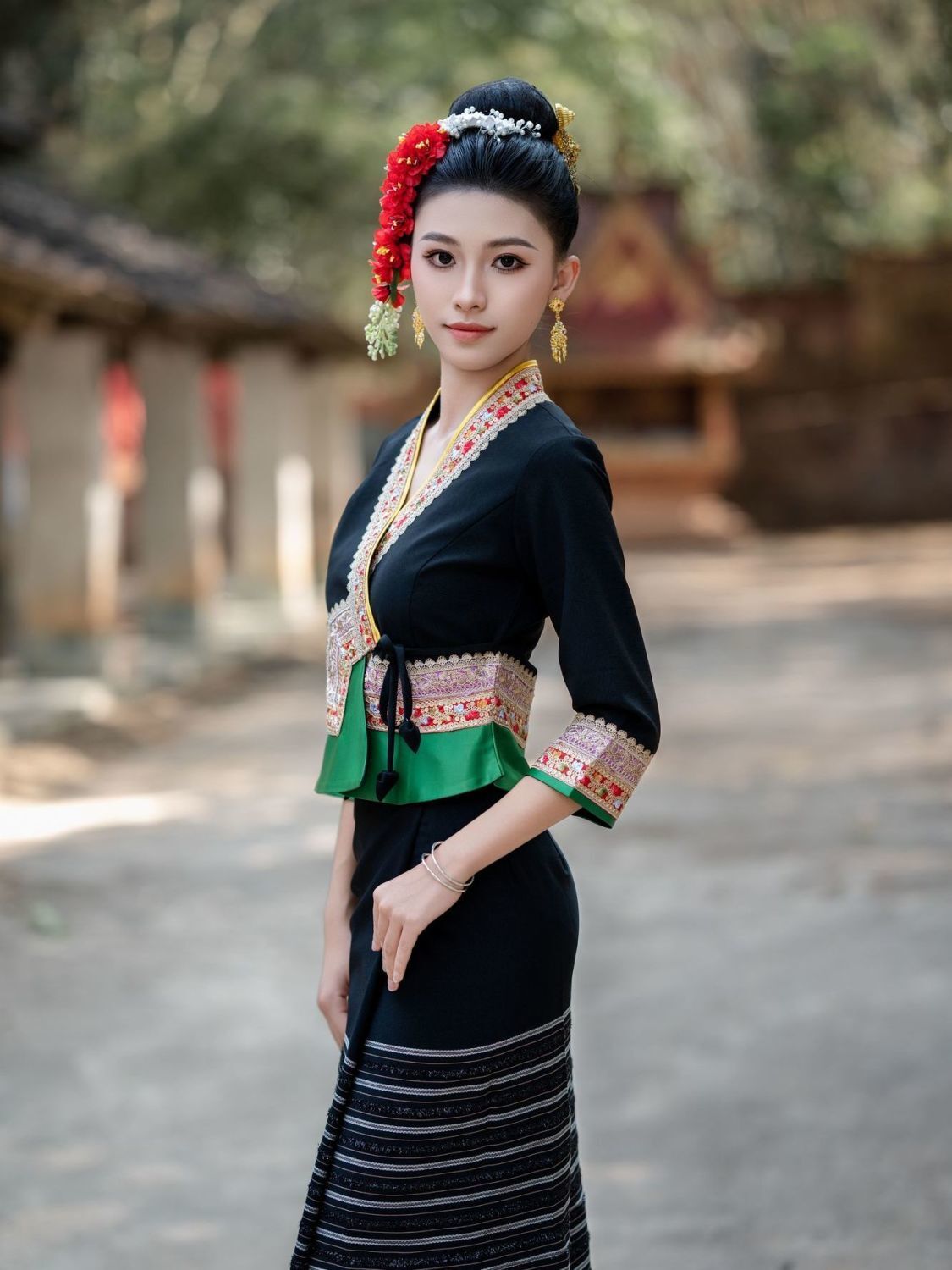 2pcs Thailand Myanmar women Da - Ethnic Clothing & Online Fashion Store Khaadi Pk review and price